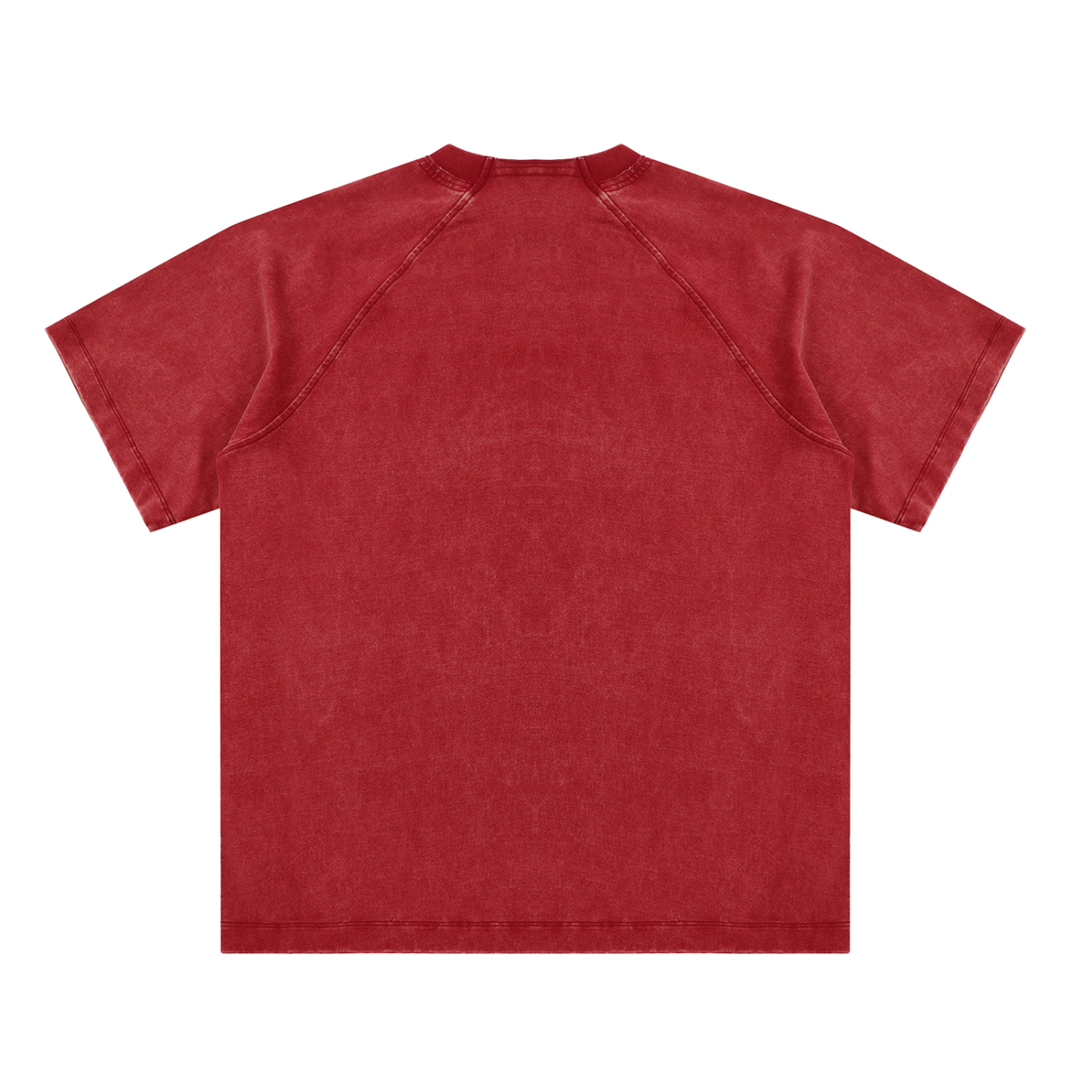 Raglan T-Shirt Vintage Red