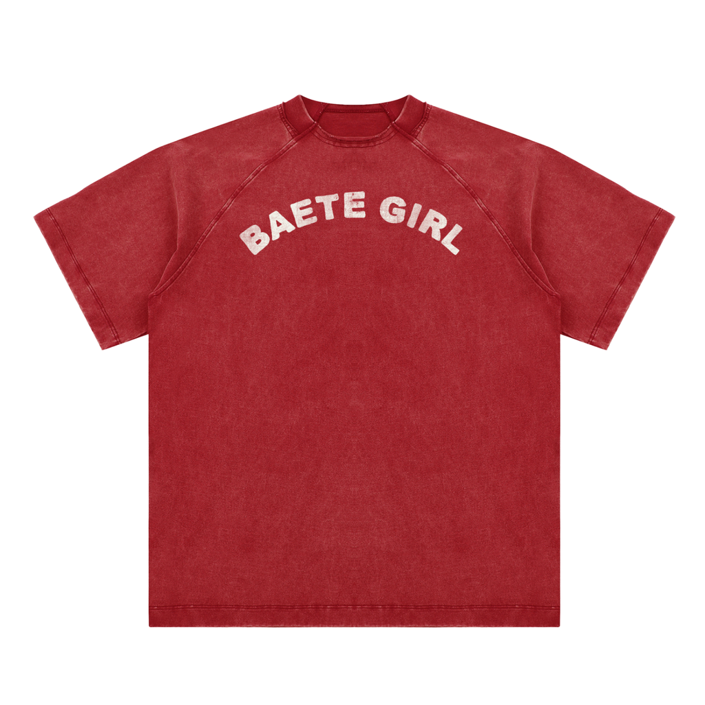 Raglan T-Shirt Vintage Red